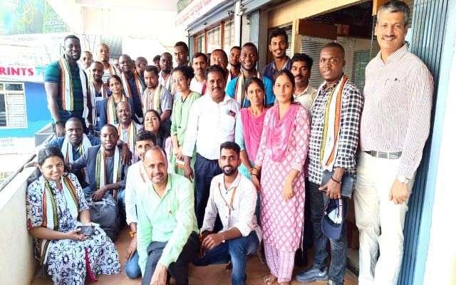 ಸೆಲ್ಕೊ ಸೋಲಾರ್ ಸಂಸ್ಥೆಗೆ ದಕ್ಷಿಣಾ ಆಫ್ರೀಕಾ ಖಂಡದ ಮೂರು ದೇಶಗಳ ಅಧ್ಯಯನ ತಂಡ ಭೇಟಿ .