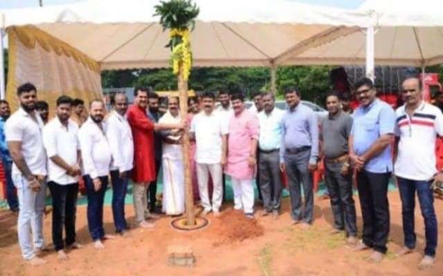 ಕುಡ್ಲ ಸಾಂಸ್ಕೃತಿಕ ಪ್ರತಿಷ್ಠಾನದಡಿಯಲ್ಲಿ ಹಮ್ಮಿಕೊಂಡಿರುವ ದ್ವಿತೀಯ ವರ್ಷದ "ಕುಡ್ಲದ ಪಿಲಿ WF-2023" ದ ಚಪ್ಪರ ಮುಹೂರ್ತ.
