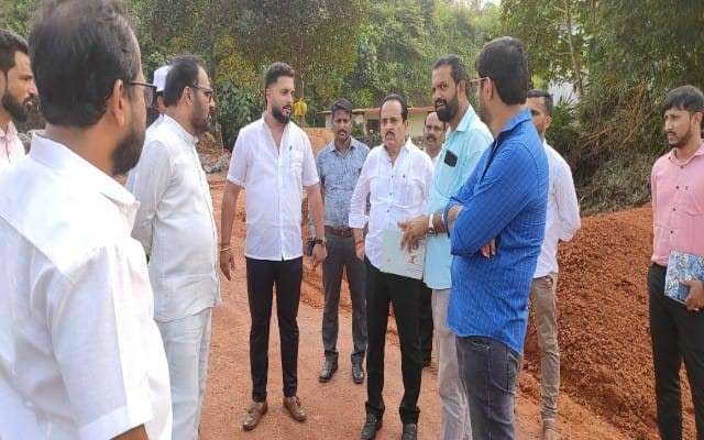 ಸಿದ್ದತೆಗಳನ್ನು ಶಾಸಕರು ಪರಿಶೀಲನೆ ನಡೆಸಿದರು.
