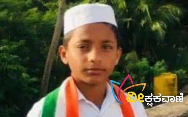 ಹನೀಪ್ ಇಂದ್ರಾಜೆ ಅವರ ಪುತ್ರ, ತಲಪಾಡಿ ಬಿಲಾಲ್ ಮಸೀದಿಯ ವಿದ್ಯಾರ್ಥಿ ಅಬೂಬಕ್ಕರ್ ಅಬೀಲ್.