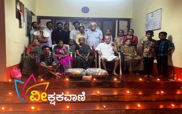 ದೀಪಾವಳಿಯನ್ನು "ಆಶ್ರಯ ಆಶ್ರಮ"ದಲ್ಲಿ ಗೋಪೂಜೆ ಜರಗಿ, ವೃದ್ಧರು ಹಾಗೂ ಮಕ್ಕಳ ಜೊತೆ ಸಿಹಿ ಹಂಚಿ, ನಕ್ಷತ್ರಕಡ್ಡಿ ಉರಿಸಿ ಆಚರಿಸಲಾಯಿತು.