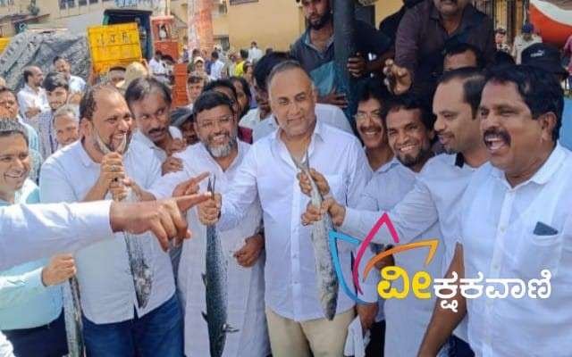 ಮಂಗಳೂರಿನ ಮೀನುಗಾರಿಕಾ ದಕ್ಕೆಗೆ ಜಿಲ್ಲಾ ಉಸ್ತುವಾರಿ ಸಚಿವರ ಭೇಟಿ.