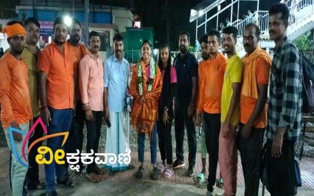 ಕಬ್ಬಡ್ಡಿ ಪಂದ್ಯಾಟದಲ್ಲಿ ರಾಷ್ಟ್ರ ಮಟ್ಟಕ್ಕೆ ಆಯ್ಕೆಯಾದ ಸರಣ್ಯ ಸಿ.ಎಸ್.ರವರಿಗೆ ಬಿ.ಎಂ.ಎಸ್ ವತಿಯಿಂದ ಸನ್ಮಾನ.