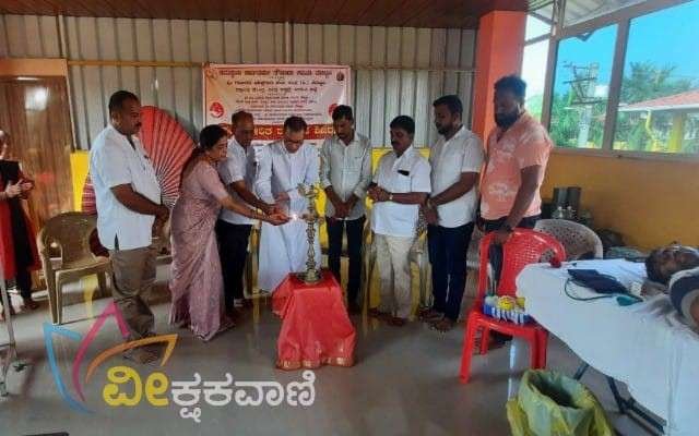 ಬೃಹತ್ ರಕ್ತಾದಾನ ಶಿಬಿರ ಉದ್ಘಾಟನೆ
