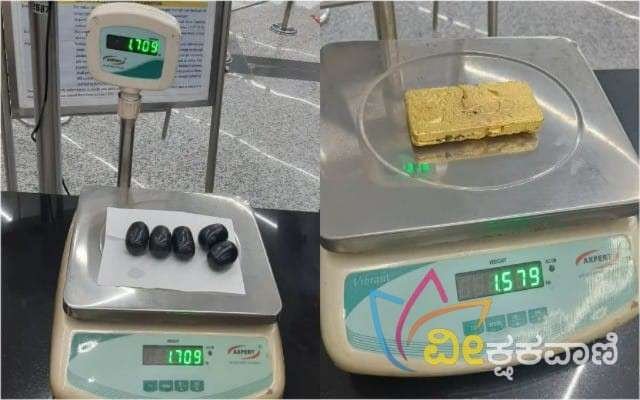 ಅಕ್ರಮವಾಗಿ ಸಾಗಾಟ ಮಾಡುತ್ತಿದ್ದ ಚಿನ್ನ ವಶ