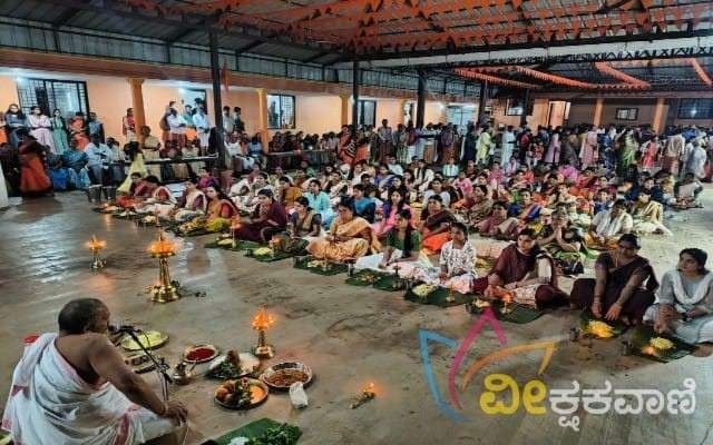 ದೇವರಗುಡ್ಡೆ ಶ್ರೀಶೈಲ ಮಹಾದೇವ ದೇವಸ್ಥಾನದಲ್ಲಿ ಧನುಪೂಜೆ ಪ್ರಯುಕ್ತ ಸಾಮೂಹಿಕ "ಸರ್ವೈಶ್ವರ್ಯ ಪೂಜೆ"