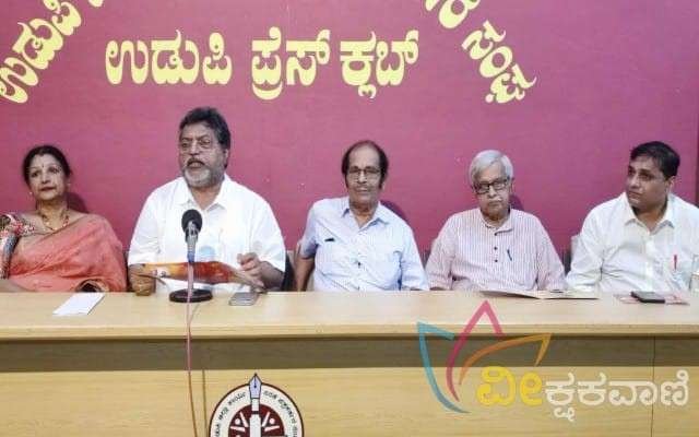 ಉಡುಪಿಯಲ್ಲಿ ನಡೆದ ಸುದ್ದಿಗೋಷ್ಠಿಯಲ್ಲಿ ಮಾತನಾಡಿದ ನಾಗರಾಜ್ ಹೆಬ್ಬಾರ್