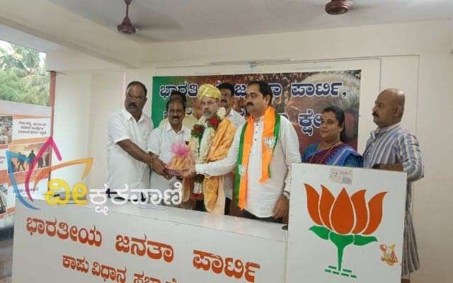 ನೂತನ ಜಿಲ್ಲಾಧ್ಯಕ್ಷರಿಗೆ ಕಾಪು ಮಂಡಲ ಬಿಜೆಪಿ ವತಿಯಿಂದ ಅಭಿನಂದನೆ