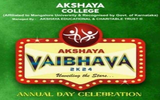 ಮಾ.22 ಮತ್ತು 23 "ಅಕ್ಷಯ ವೈಭವ 2K24"