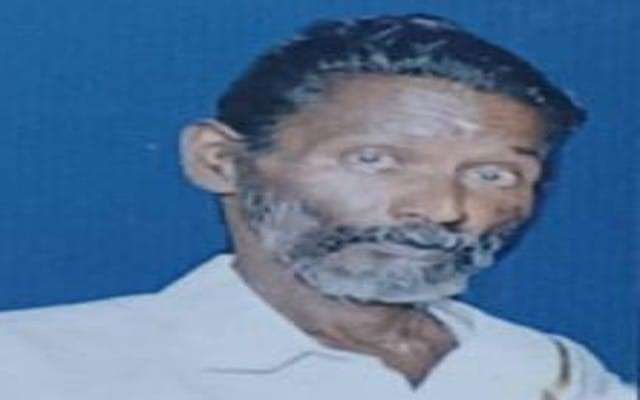 ಮುಳಿಂಜ ಮಾಹಿ ಹಾಜಿ ರಸ್ತೆ ಬಳಿಯ ನಿವಾಸಿ ದೈವ ಕಲಾವಿದ ತಿಮ್ಮಪ್ಪ .ಎಂ