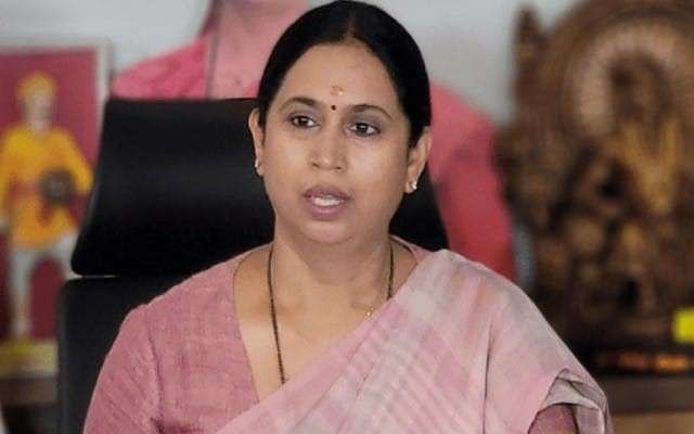 ಮಹಿಳಾ ಮತ್ತು ಮಕ್ಕಳ ಕಲ್ಯಾಣ ಸಚಿವೆ ಲಕ್ಷ್ಮೀ ಆರ್.ಹೆಬ್ಳಾಕರ್