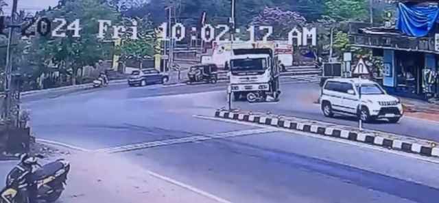 Ambagilu: Tipper collided with bike; Yakshagana artist died on the spot