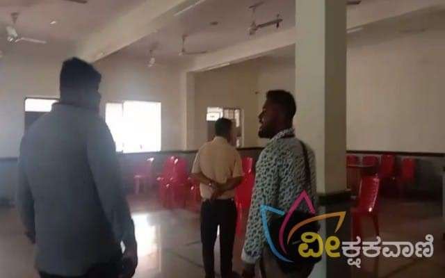 ಈಶ್ವರಪ್ಪ ಸಮಾವೇಶದಲ್ಲಿ ಬಿರಿಯಾನಿ, ಫ್ಲೈಯಿಂಗ್ ಸ್ಕ್ವಾಡ್ ದಾಳಿ