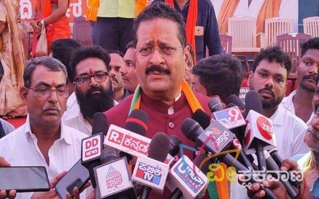 ಉಡುಪಿಯಲ್ಲಿ ಏಪ್ರಿಲ್ 3 ರಂದು ಸುದ್ದಿಗಾರರೊಂದಿಗೆ ಮಾತನಾಡಿದ ಶಾಸಕ ಬಸನಗೌಡ ಪಾಟೀಲ್ ಯತ್ನಾಳ್